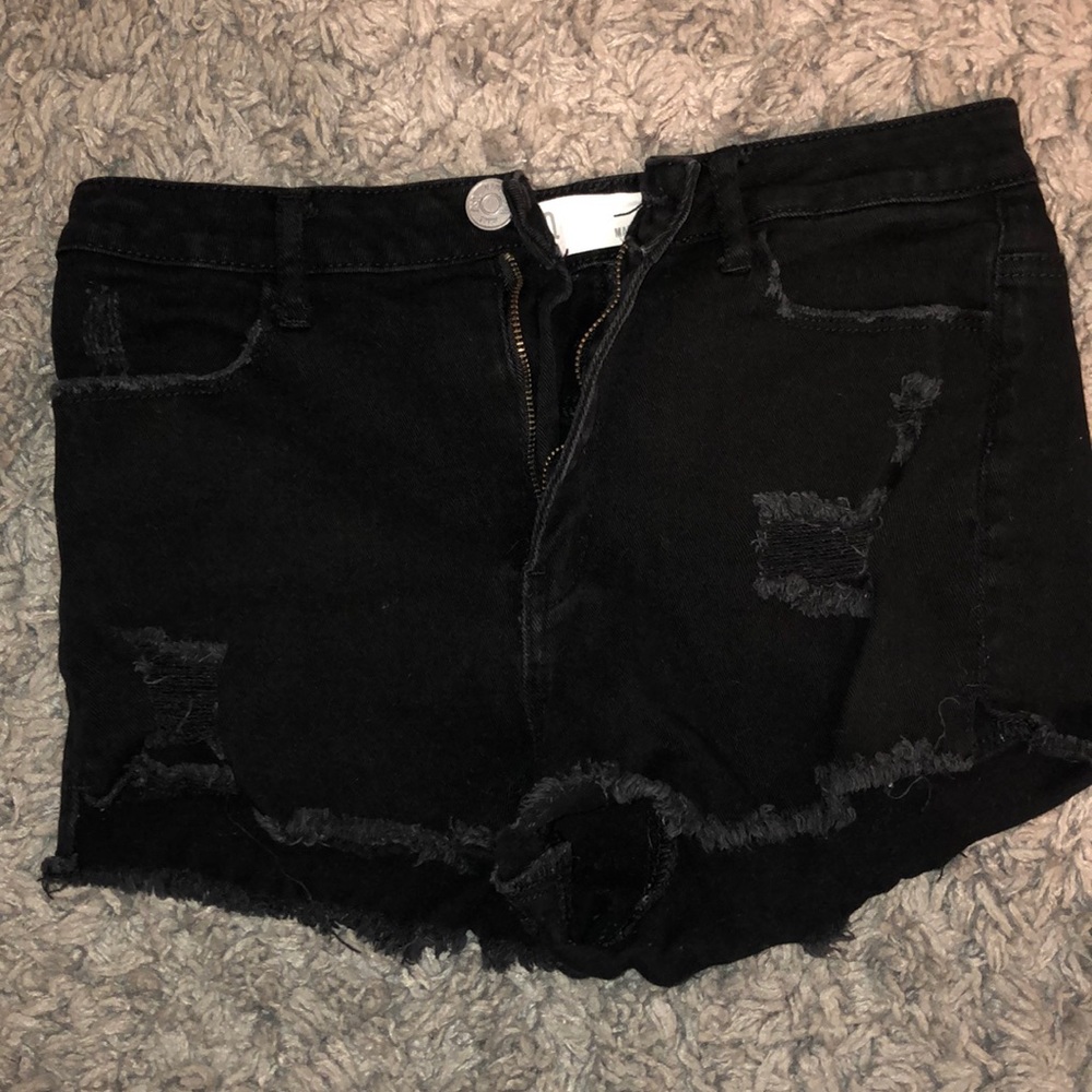 RSQ MAUI HIGH RISE JEAN SHORTS